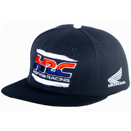 CASQUETTE HONDA FLAT HRC NAVY