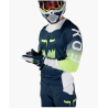 MAILLOT MOTOCROSS FOX 180 FLORA BLEU