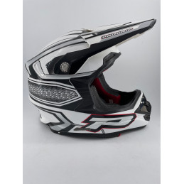 CASQUE PROGRIP BLANC NOIR...